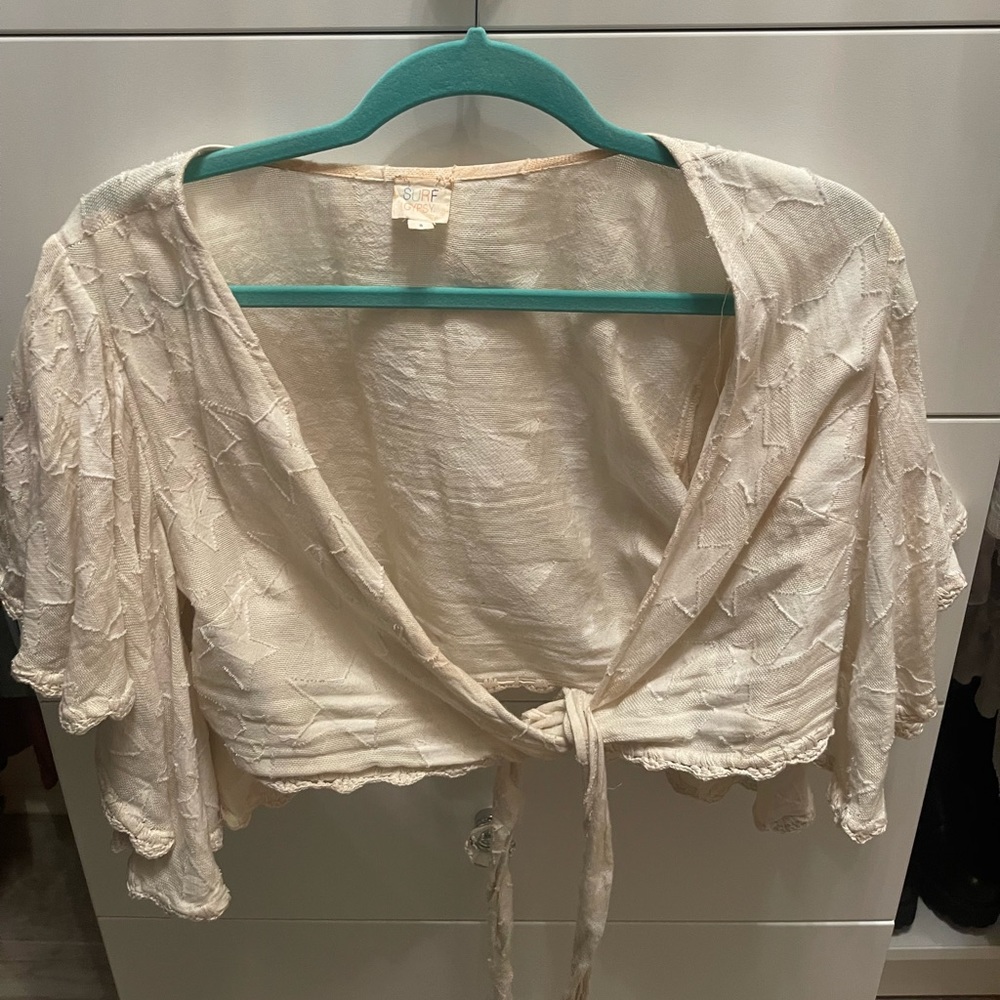 Fun star crop top!!
